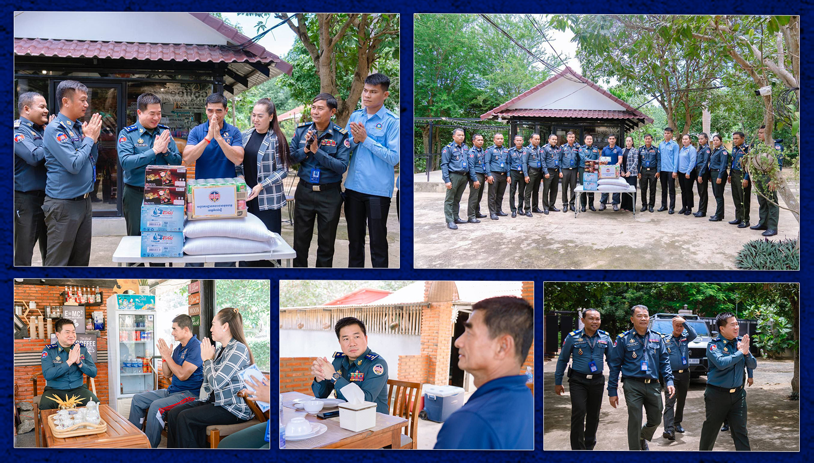 លោកឧត្តមសេនីយ៍ត្រី ម៉េង ស្រ៊ុន បានអញ្ជើញដឹកនាំក្រុមការងារចុះសួសុខទុក លោកឧត្តមសេនីយ៍ត្រី គង់ គីនី មេបញ្ជាការរង កងរាជអាវុធហត្ថរាជធានីភ្នំពេញ  ដែលកំពុងតែសម្រាកព្យាបាលជំងឺនៅគេហដ្ឋាន…