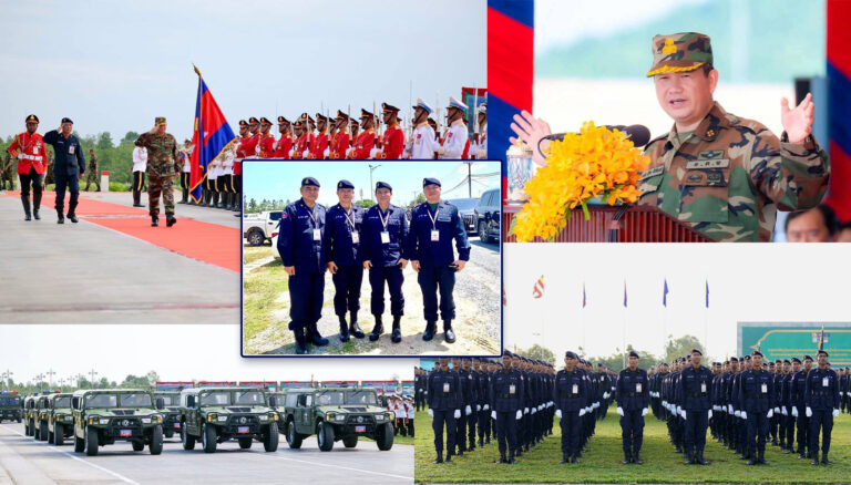 លោកឧត្តមសេនីយ៍ត្រី ម៉េង ស្រ៊ុន មេបញ្ជាការកងរាជអាវុធហត្ថខេត្តកំពង់ស្ពឺ​​ បានអញ្ជើញ​​​ចូលរួមក្នុងពិធីសម្ពោធដាក់ឱ្យប្រើប្រាស់ជាផ្លូវការសមិទ្ធផលនានា និងពិធីអបអរសាទរខួបលើកទី៣២…