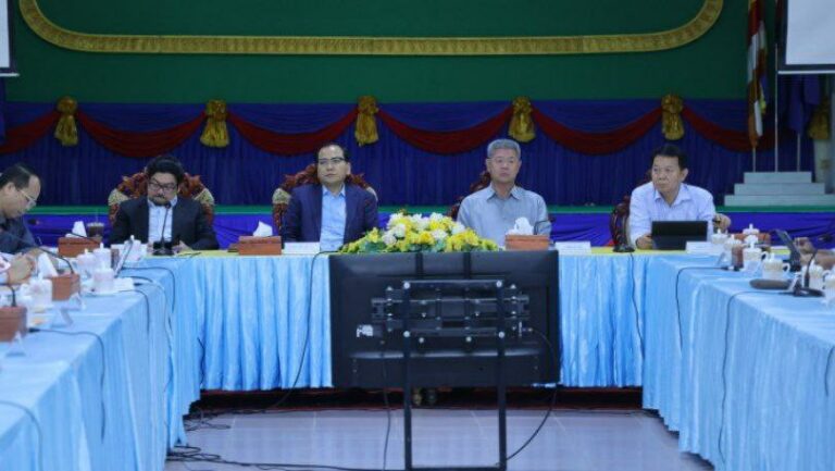 កិច្ចប្រជុំរវាងគណៈកម្មការអន្តរក្រសួង និងអនុគណៈកម្មការខេត្ត ពិភាក្សាលើការអនុវត្តការងារដោះស្រាយផលប៉ះពាល់ដោយសារគម្រោងសាងសង់ស្ពានមិត្តភាពកម្ពុជា-កូរ៉េ ស្ថិតក្នុងភូមិសាស្ត្រក្រុងអរិយក្សត្រ ខេត្តកណ្តាល