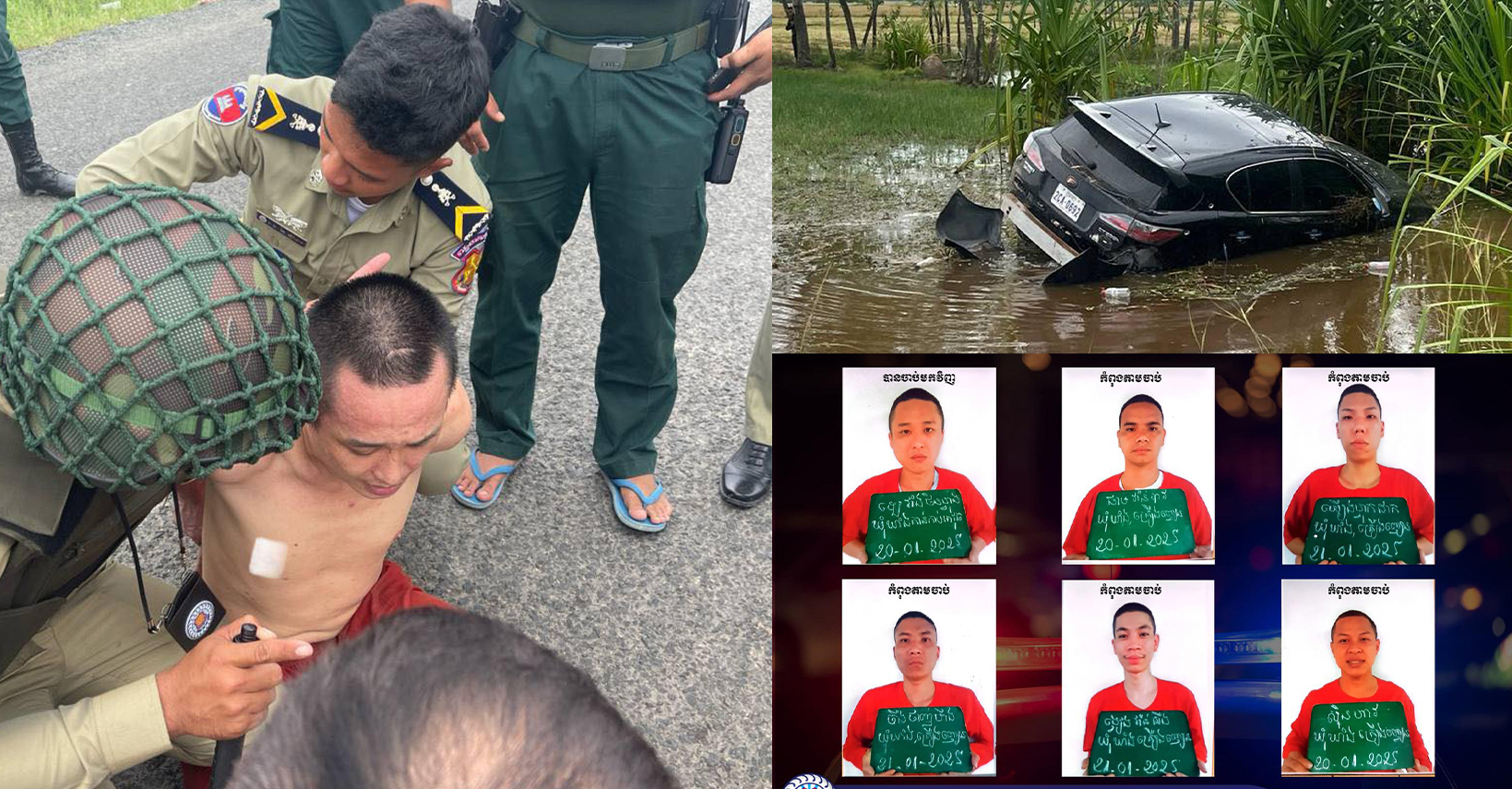 អគ្គនាយកដ្ឋានពន្ធនាគារបញ្ជាក់ថា ជនជាប់ឃុំជនជាតិវៀតណាមដែលត្រូវបានរំដោះចេញពីក្នុងបរិវេណសាលាដំបូងខេត្តស្វាយរៀងនាព្រឹកមិញនេះ ត្រូវបានចាប់ខ្លួនមកវិញម្នាក់