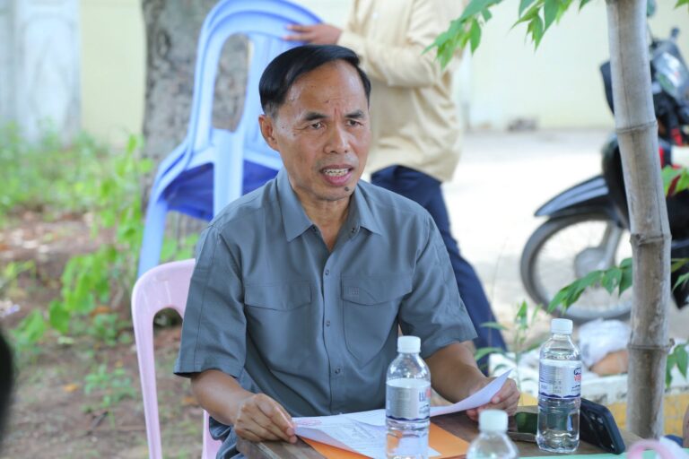 ឯកឧត្តម ប្រាក់ សារ៉ាត អភិបាលរងខេត្តកណ្តាល តំណាង ឯកឧត្តម គួច ចំរើន អភិបាលខេត្តកណ្តាល បានអញ្ជើញចុះពិនិត្យទីតាំងបង្កើតរោងចក្រផលិតស្រោមដៃ និងសម្ភារៈបន្ទាប់បន្សំកីឡា របស់ក្រុមហ៊ុន (CREATIVE FAVOUR (CAMBODIA) CO., LTD.)